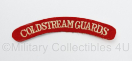 Britse leger Coldstream Guards shoulder title - 14 x 3,5 cm - origineel