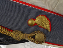 Oostenrijkse Gendarmerie pet met eenheid insigne - wit/grijs - maat 56 - Origineel