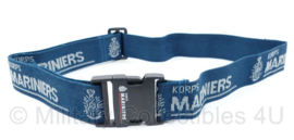 Korps Mariniers koffer riem met gesp - 105 x 4,5 cm - origineel