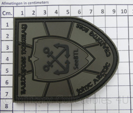 Embleem 3D PVC met klittenband - Duitse Seebataillon embleem Joint Arctic Training 2022 - Zeldzaam! - 9 x 7 cm - nieuwstaat - origineel