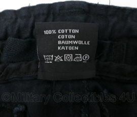 Mil-Tec Tactical lange broek zwart - 100% katoen - maat Large - nieuw gemaakt