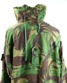 Britse Leger DPM  camo smock combat parka - windproof arctic - gemodificeerd voor KL schutter lange afstand - sniper - maat 180/112 - capuchon eraf gesneden - gedragen - origineel