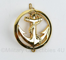 Franse leger baret insigne Marine Nationale - diameter 4,5 cm - origineel