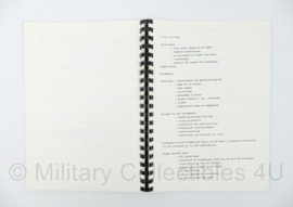 Korps Mariniers Handboek in de bergen Eerste Amfibische gevechtsgroep - origineel