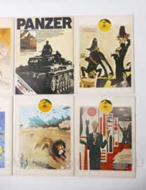 Das Dritte Reich Zweiter Weltkrieg tijdschriften Magazin - Zeitgeschehen in Wort und Bild  - set van 11 stuks - origineel