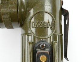 US Army Elfa Flash light DX 991 U - 20,5 cm. lang - origineel