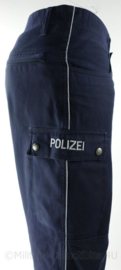 Bundespolizei donkerblauwe operationele broek huidig model - rits stuk, knoop mist - maat 23 - origineel