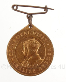 Medaille Unie van Suid Afrika Royal Visit of King George VI and Queen Elizabeth to South Africa - 1947 - origineel