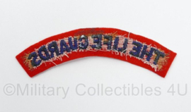 Britse leger The Life Guards shoulder title - 12 x 4 cm - origineel
