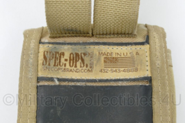 Spec-Ops Single Mag pouch M4, C7 en C8 Coyote - 9 x 5 x 18 cm - gebruikt - origineel