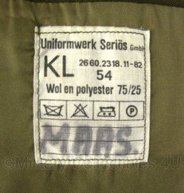 KL DT set jas met broek - met Kraagspiegel Veldartillerie - 101 gevechtssteun Brigade - maat 54 - origineel