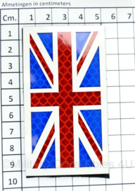 Britse leger infrarood patch - met klittenband - Britse vlag - 5 x 9 cm