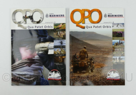 Korps Mariniers tijdschriften SET Qua Patet Orbis QPO 2015 nummer 1 en 2 - 29,5 x 21 x 1 cm - origineel