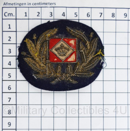 Antiek Commerciële scheepvaart pet insigne onbekend - 7 x 6 cm - origineel