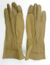 KLU Koninklijke Luchtmacht handschoenen Leder Nomex Desert - maat 9 - nieuw  - origineel