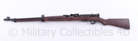 Model miniatuur wapen Sanpachi-Shiki Kohei-ju Japans type 38 rilfe met toebehoren - 23 x 2 x 6,5 cm