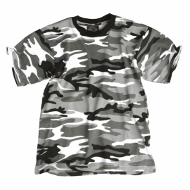 T shirt - Urban camo - 100% katoen