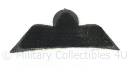 KL Parawing A op bruine stof voor DT tot 2000 - met klittenband - 11 x 4½ cm - origineel