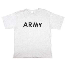US Army PFU t-shirt Physical Fitness - grijs - met opdruk ARMY - maat Large - origineel
