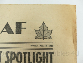 Krant Maple Leaf - 8 June 1945 -  origineel