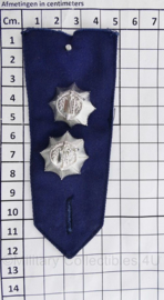 Gemeentepolitie epaulet Hoge rang  - Rang Inspecteur, ambtenaar 3e klasse - 1 enkele epaulet - origineel