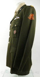KCT Korps Commandotroepen Majoor DT jas met parawings, scherpschutter insigne en ZMV insigne - maat 54 - gedragen - origineel
