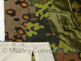 WO2 Duitse SS M43 Herfst camo eichentarn set jas én broek - maat Medium t/m XXL - replica