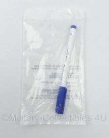 Markeerpen v/sterilisatieverp blauw - t.h.t. 31 mei 2025 - nieuw in verpakking - origineel
