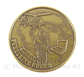 1 (Ge/NL) Corps Communitate Valemus Duits-Nederlandse Korps munt coin Operatie Peregrine Sword 2012 - origineel