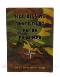 KL Nederlandse leger boekje "Het nieuwe testament en de Psalmen"- origineel