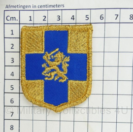 KL Nederlandse leger Inspecteur-Generaal der Krijgsmacht embleem met klittenband - 6,5 x 5 cm