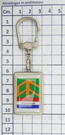 Afghanistan veteraan sleutelhanger - 10 x 3 cm - origineel