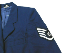 USAF US Air Force Dames uniform jasje Coat Woman's Air Force Blue - size 10ML = maat 38  - Staff Sergeant - origineel