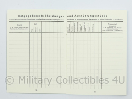 WO2 Duits SS replica Soldbuch