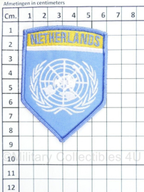 VN UN United Nations Netherlands Korea Oorlog embleem - 8 x 6 cm