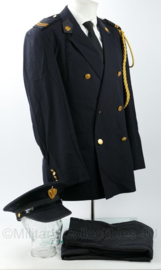 Nederlandse Brandweer Ceremonieel Tenue jas, broek en pet - huidig model - maat 50 - origineel