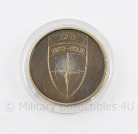 NATO OTAN IJC Kabul Oud en Nieuw 2009-2010 coin - Zeldzaam  - diameter 4 cm -  origineel