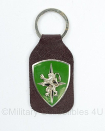 Belgische leger NATO sleutelhanger - 9 x 4 cm - origineel