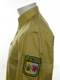 Polizei overhemd lange mouw Landespolizei Mecklenburg-Vorpommern - meerdere maten - origineel