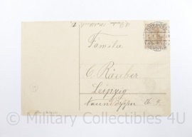 WO1 Duitse Postkarte Herzlichen Gluckwunsch zum neuen Jahr 1916 - 9 x 14,5 cm - origineel