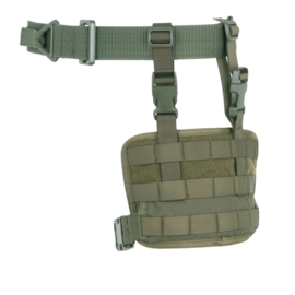 Molle been paneel Cordura LQ16170 - groen, coyote of zwart