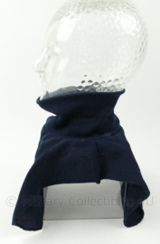 KMAR of Politie colsjaal donkerblauw - 65% polyester wol 35% katoen - origineel