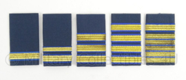 KLu Luchtmacht officiers GLT epauletten gala uniform - alleen nog Luitenant-Kolonel - origineel