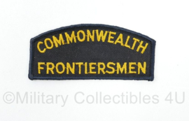 British Army shoulder title ENKEL Commonwealth Frontiersmen - 10 x 4,5 cm - origineel