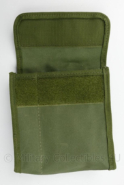 Groene belt pouch - 16 x 15 x 4½ cm - origineel