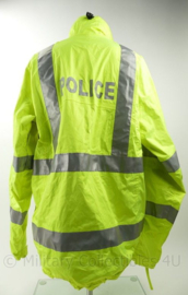 Britse politie reflective yellow parka - maat Medium - licht gedragen - origineel