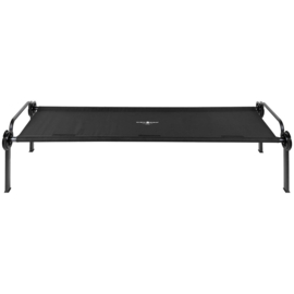 Disc-O-Bed ONE Large Luxe veldbed - BLACK - 201 x 66  met draagtas