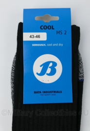 Bata Industrials Sok Cool MS2, Maat 43-46 Zwart, Grijs - NIEUW