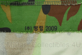 Zuid-Koreaanse leger uniform jas camo met insignes 2009 - maat Medium - licht gedragen - origineel