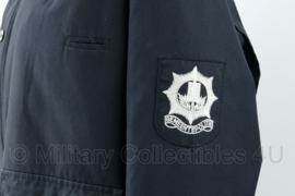 Gemeentepolitie jack met emblemen - maat 52 - gedragen - origineel